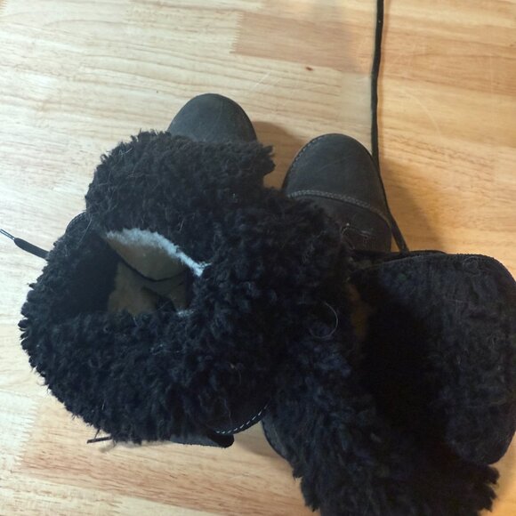 Womens Winter Burnie Dress Lace-up Lined Boot - Picture 4 of 6